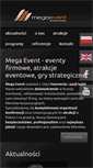 Mobile Screenshot of mega-event.pl
